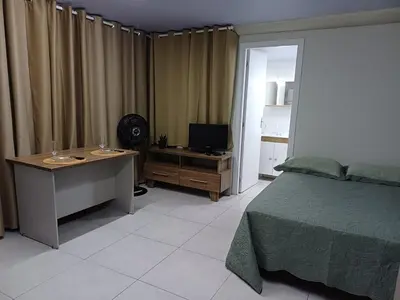 A planta de Kitnet Bombinhas