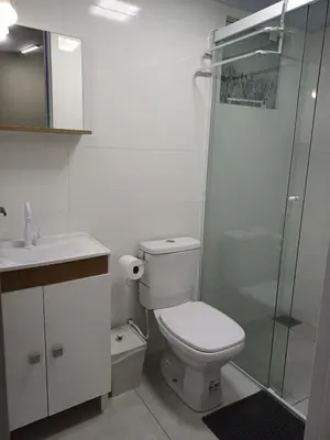 A planta de Kitnet Bombinhas