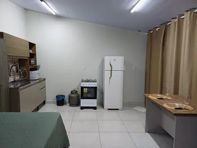 A planta de Kitnet Bombinhas