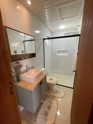 A planta de Suíte Recanto Praia das Vieiras