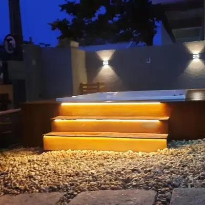 Casa com spa a 30 metros da praia