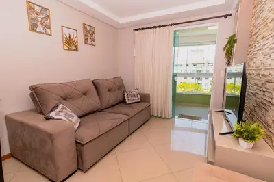 A planta de Apartamento em Bombinhas a 270m da Praia de Bombas