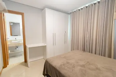 A planta de Apartamento em Bombinhas a 270m da Praia de Bombas