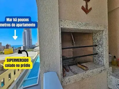 A planta de 504 - Apartamento Novo à 300 metros do mar em Itapema