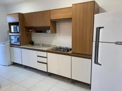 A planta de Apartamento novo em Itapema