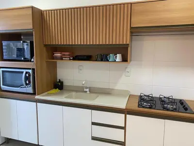 A planta de Apartamento novo em Itapema