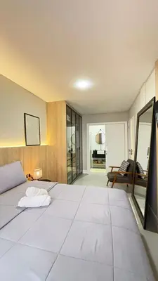 A planta de Apartamento em Mariscal com 2 quartos, piscina no condominio