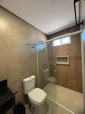 Uma casa de banho em Novíssimo e charmoso studio em Palmas