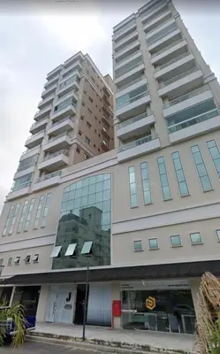O edifício onde o apartamento está situado