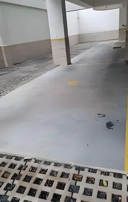 A planta de Lindo Apto de 3 dormitórios na Praia de Bombas.