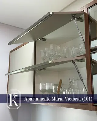 A planta de Apartamento Maria Victoria até 4 pessoas