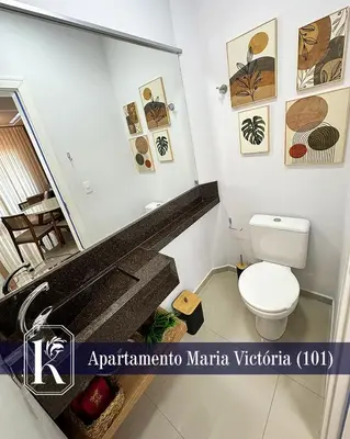 Uma casa de banho em Apartamento Maria Victoria até 4 pessoas