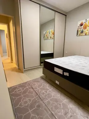 Uma cama ou camas num quarto em Casa Bella Mar - Apartamento Meia Praia