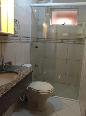 Uma casa de banho em Condomínio San Victor