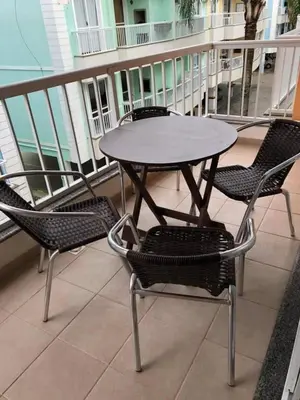 Uma varanda ou terraço em Condomínio San Victor