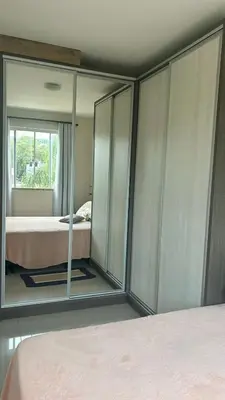 A planta de Belo apartamento 2 quartos