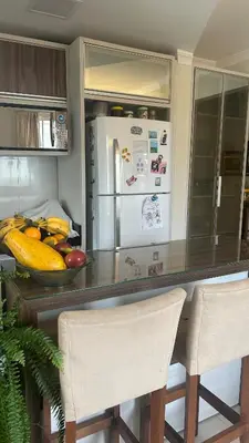 A planta de Belo apartamento 2 quartos