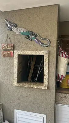 A planta de Belo apartamento 2 quartos