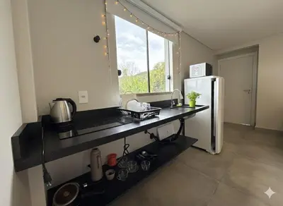 A cozinha ou kitchenette de Villa Parati Bombinhas