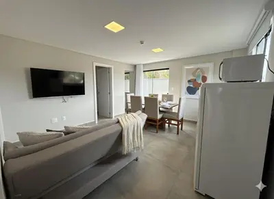 Uma televisão e/ou sistema de entretenimento em Villa Parati Bombinhas
