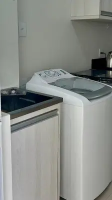 A cozinha ou kitchenette de Apartamento 3 quartos praia de Bombas