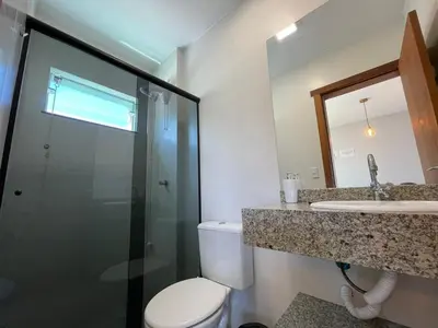 Uma casa de banho em Residencial Alianza - Depto 302
