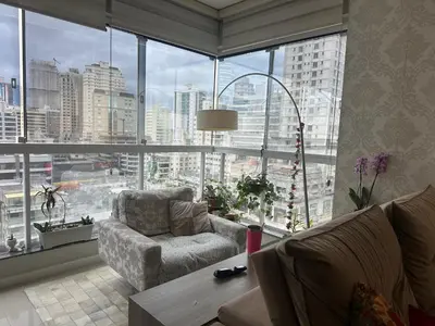 Uma área de estar em Leondina Soares Apartamento 403