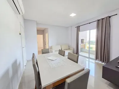 Uma cama ou camas num quarto em 101 - Apto com 02 quartos na Praia de Bombas