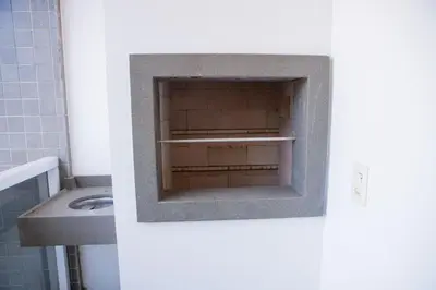 A planta de Condomínio Frente Mar com Piscina Climatizada