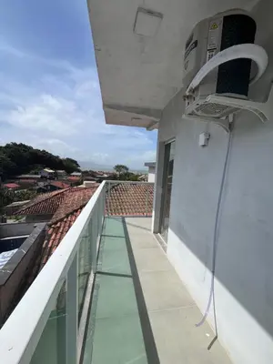 Uma varanda ou terraço em Recanto do Sol