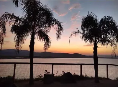 Paisagem natural perto da casa de férias