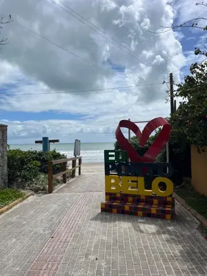 Paisagem natural perto da casa de férias