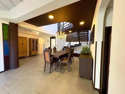Uma área de estar em ASA | Casa Frente Mar | Pé na Areia | Piscina | BC