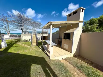 O edifício onde a casa de férias está situado