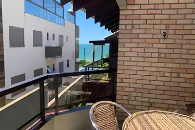 A planta de Linda Casa Beira Mar, Centro de Bombinhas SC.