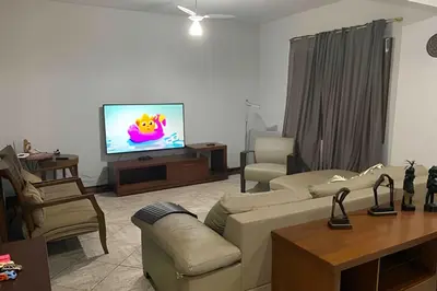 A planta de Linda Casa Beira Mar, Centro de Bombinhas SC.