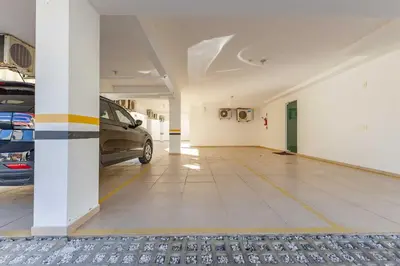A planta de Amplo Apto Bem Localizado a 200 metros da Praia