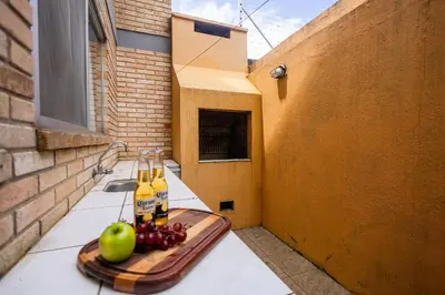 Refeições na casa de férias ou nas proximidades