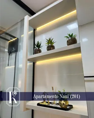A planta de Apartamento Nani para 4 pessoas