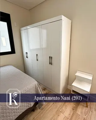 Uma cama ou camas num quarto em Apartamento Nani para 4 pessoas