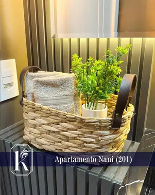 A planta de Apartamento Nani para 4 pessoas