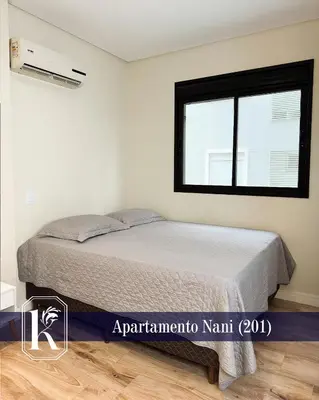Uma cama ou camas num quarto em Apartamento Nani para 4 pessoas