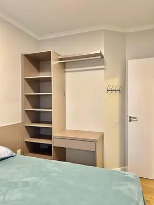 Uma cama ou camas num quarto em Apartamento Temporada Itapema Meia Praia