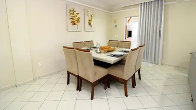 Uma área de estar em 1010 - Residencial Solar das Bromélias Apto 233