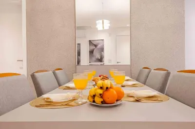 Refeições no apartamento ou nas proximidades