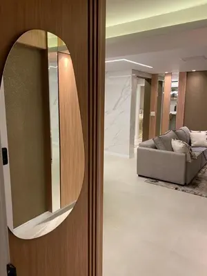 A planta de Excelente apartamento Frente Mar na Barra Sul