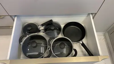 A planta de Apartamento Meia Praia - Itapema