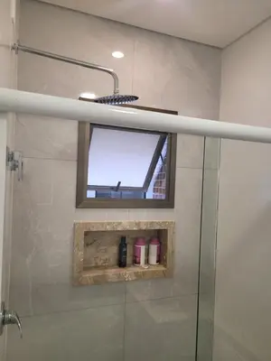 A planta de Apartamento 2 suites Luxo, 1 quadra mar, Piscina Climatizada no condominio