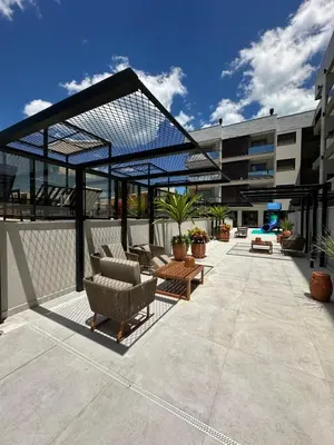 Uma varanda ou terraço em Ap em Palmas Conforto e Qualidade
