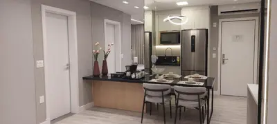 A cozinha ou kitchenette de Flat Infinity 1504 Vista Mar